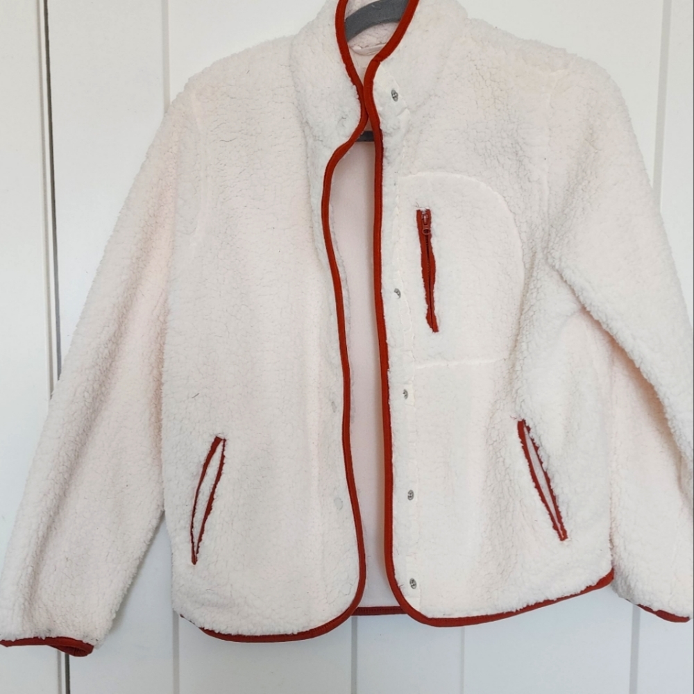 Universal Thread Cream Sherpa Jacket, XS, NWOT